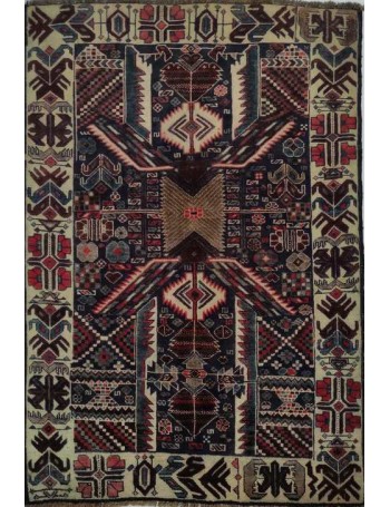 Handmade Baluch rug 137x98cm