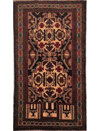 Handmade Baluch rug 134x80cm
