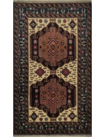 Handmade Baluch rug 139x88cm