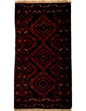 Handmade Baluch rug 200x113cm