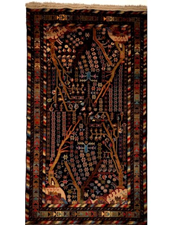 Handmade Baluch rug 198x117cm