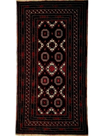 Handmade Baluch rug 200x119cm