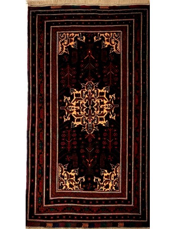 Handmade Baluch rug 202x120cm