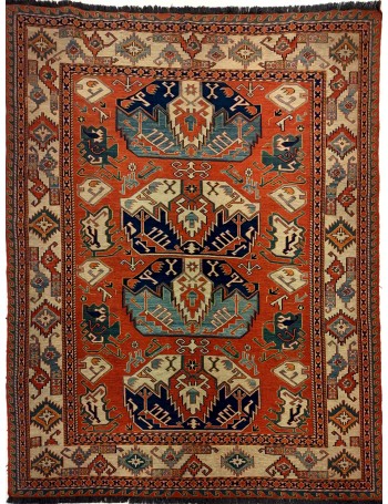 Handmade Kazak rug 210x175cm