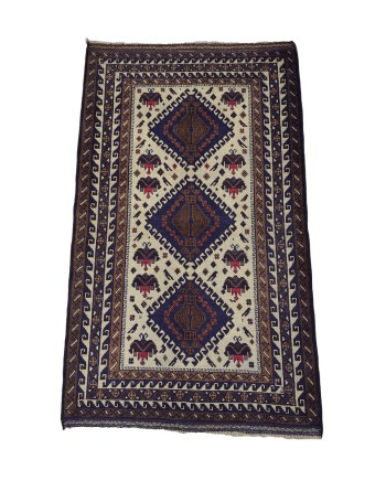 Handmade Baluch rug 149x88cm