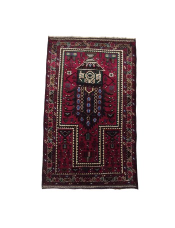 Handmade Baluch rug 147x88cm