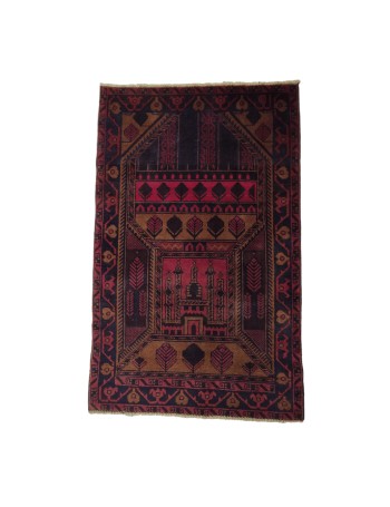 Handmade Baluch rug 141x89cm