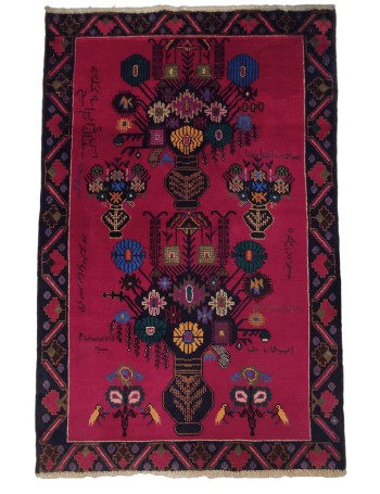 Handmade Baluch rug 135x89cm