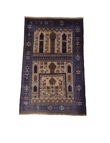 Handmade Baluch rug 137x88cm