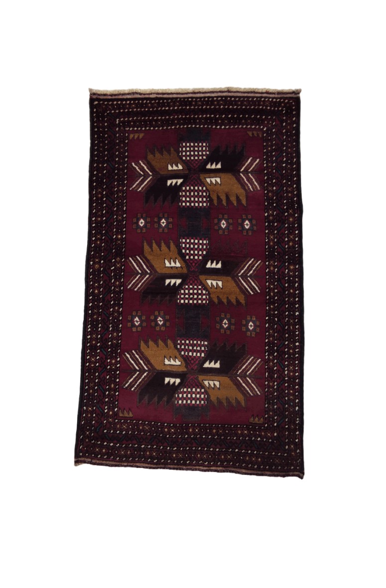 Handmade Baluch rug 158x92cm